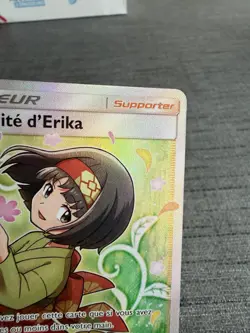 Carte Pokemon Hospitalite D’Erika 174/181 Full Art Team UP Duo De Choc Francais - Image 5
