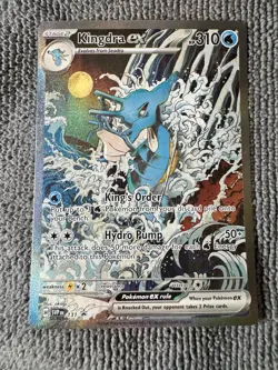 Kingdra ex - SVP131 Black Star Promo Special Illustration Pokemon - NM/MINT - Image 1
