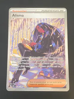 CARTE POKEMON ALISMA 226/197 FR ULTRA RARE EV FLAMMES OBSIDIENNES - TBE - Image 1