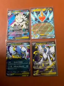 cartes Pokemon lot de 16 cartes EX MEGA 1 et MEGA 2 VF NM - Image 4