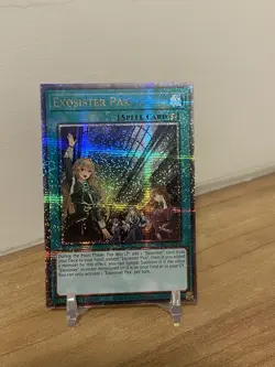 Yugioh - Exosister Pax Quarter Century Secret Rare - RA02-EN066 - Image 1