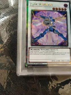 junk warrior quarter century 2024 Yu-Gi-Oh! Mzmi-en000 PSA 8 Graded 1st Edition - Image 4