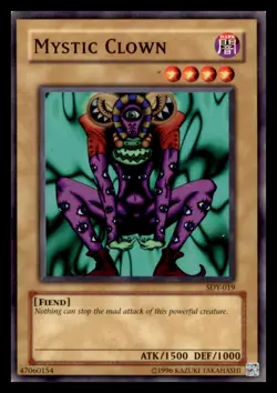 Mystic Clown SDY-019 Common Unlimited Yu-Gi-Oh! Starter Deck Yugi LP - Image 1