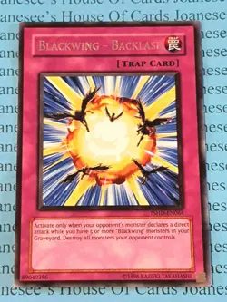 Blackwing - Backlash TSHD-EN064 Silver Rare Yu-Gi-Oh Card (U) New - Image 1
