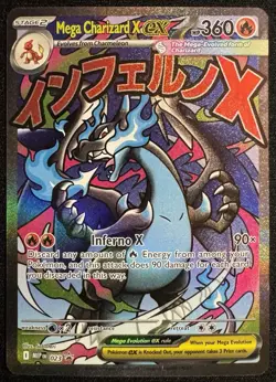 MEGA CHARIZARD X EX 023 BLACK STAR PROMO UPC POKEMON 🔥 - Image 1