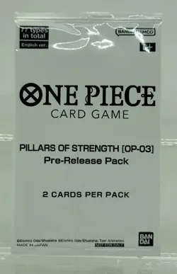 One Piece Card Game Pillars Of Strength Pre-Release Pack NEW/SEALED - Image 1