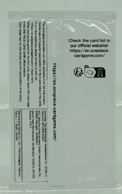 One Piece Card Game Pillars Of Strength Pre-Release Pack NEW/SEALED - Image 2