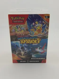 Pokemon TCG Scarlet & Violet Surging Sparks Booster Bundle 6 Packs New Sealed - Image 1