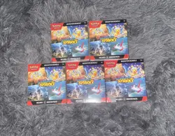 Pokemon TCG Scarlet & Violet Surging Sparks Booster Bundle 6 Packs New Sealed - Image 1