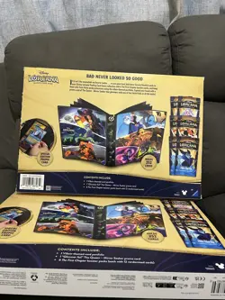Disney Lorcana First Chapter Collector Set Bundle Box New Sealed Binder TCG UK - Image 2