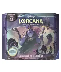 Disney Lorcana Trading Card Game: Illumineer's Quest - Deep Trouble Box Sealed - Image 1