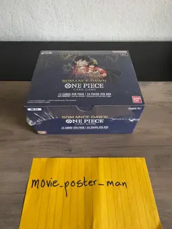 Sealed ENGLISH OP-01 Booster Box - White Bottom. One Piece TCG. Romance Dawn. - Image 2