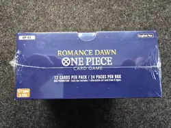 Sealed ENGLISH OP-01 Booster Box - White Bottom. One Piece TCG. Romance Dawn. - Image 2
