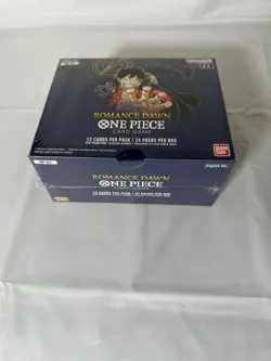 One Piece OP-01 Romance Dawn Booster Box (White Bottom) Factory SEALED - Image 1