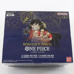 One Piece OP-01 Romance Dawn SEALED Booster Box English White Bottom - Image 1