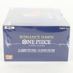 One Piece OP-01 Romance Dawn SEALED Booster Box English White Bottom - Image 4