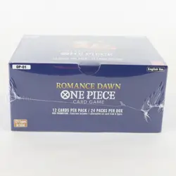 One Piece OP-01 Romance Dawn SEALED Booster Box English White Bottom - Image 5