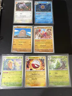 Pokemon English 151 8 Card Lot Bundle Collection All NM - Image 1