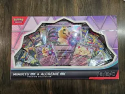 Pokemon TCG: Mimikyu ex & Alcremie ex Premium Collection Box - NEW SEALED - Image 1