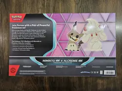 Pokemon TCG: Mimikyu ex & Alcremie ex Premium Collection Box - NEW SEALED - Image 2