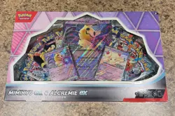 Mimikyu Ex & Alcremie Ex Premium Collection Pokemon TCG Sealed Box New In Box - Image 1
