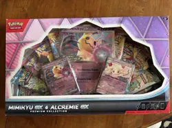 Pokemon TCG Mimikyu Ex & Alcremie Ex Premium Collection Box Factory Sealed New - Image 1