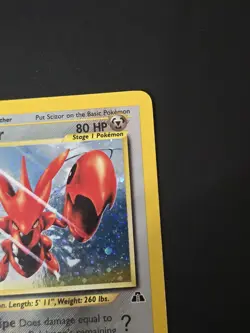Scizor 10/75 - Neo Discovery Unlimited Holo Rare Vintage Pokemon TCG - LP - Image 5
