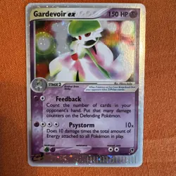 Pokemon TCG Gardevoir EX Sandstorm 2003 96/100 Card LP - Image 1