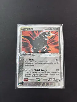 Pokemon TCG Aggron EX Sandstorm Holo Rare Card 95/100 - Image 2