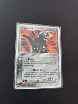 Pokemon TCG Aggron EX Sandstorm Holo Rare Card 95/100 - Image 3