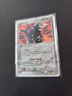 Pokemon TCG Aggron EX Sandstorm Holo Rare Card 95/100 - Image 4