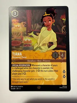 Tiana - Restaurant Owner 16/204 Azurite Sea Foil Legendary - Image 1