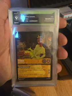 Graded Degree 9 Tiana - Restaurant Owner 16/204 Azurite Sea Foil Legendary - Image 1