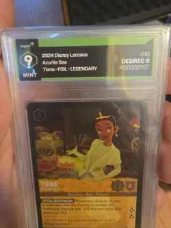 Graded Degree 9 Tiana - Restaurant Owner 16/204 Azurite Sea Foil Legendary - Image 2