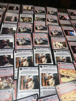 130 Decipher 2001 Star Wars Card Lot - Image 4
