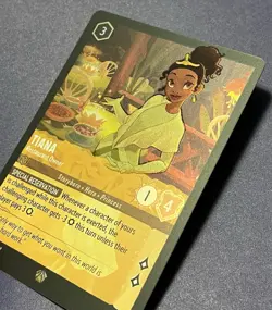 Disney Lorcana -Tiana Restaurant Owner, Legendary Foil - Azurite Sea 16/204 - Image 3