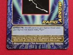 Digimon Card Rapid Arrow BO-314 Digi Battle Booster Series 6 - Image 4