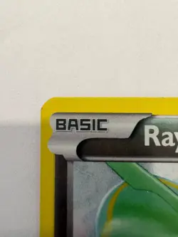Pokemon TCG Basic Rayquaza XY64 Holo XY Black Star Promo Card - Image 3