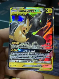Pikachu & Zekrom GX 33/181 Team Up 2019 Tag Team Pokemon Card TCG - Image 4