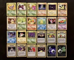 Pokemon Team Rocket Uncommon/Common COMPLETE SET 48 Card Lot. NM - Image 3