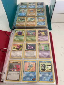 Vintage Pokemon Card Binder Collection Lot 1st Editions WOTC - Image 1