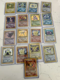 Vintage Pokemon Card Binder Collection Lot 1st Editions WOTC - Image 3