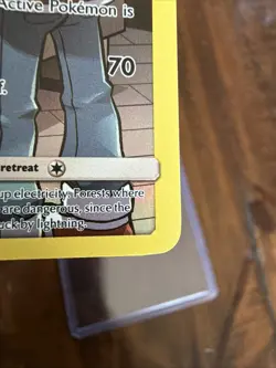 Pikachu Holo Full Art Secret Rare Card Sm-Cosmic Eclipse 241/236 Lightly Played - Image 5