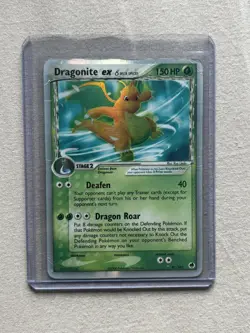 Dragonite ex - EX Dragon Frontiers (DF 91/101) Ultra Rare Holo Pokemon Card HP - Image 1