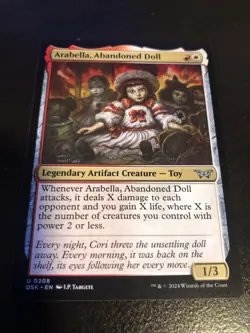 Arabella, Abandoned Doll Duskmourn: House of Horror Regular 0208 - Image 1