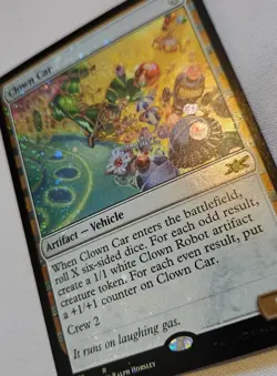 MTG [x1] Clown Car [x1] GALAXY FOIL Unfinity M/NM - Image 2