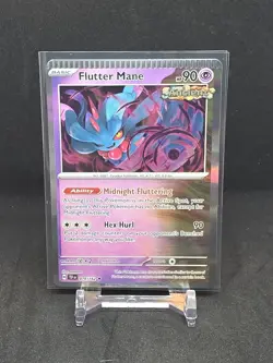 Pokemon Flutter Mane Holo Rare Card: Temporal Forces 078/162 CRIMP ERROR CARD - Image 1