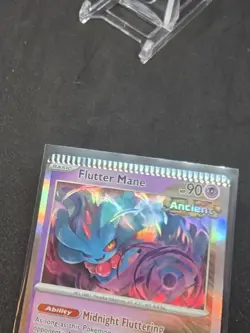 Pokemon Flutter Mane Holo Rare Card: Temporal Forces 078/162 CRIMP ERROR CARD - Image 4