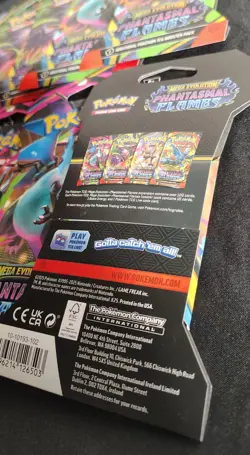 10x Pokemon TCG Phantasmal Flames Sleeved Booster Pack Lot of 10 - Image 2