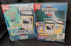 x2 Pokemon Mystery Gems Limited Edition CGC Graded Card + BoosterPack Sealed Lot - Image 2